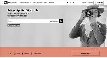 museovirasto.finna.fi screenshot